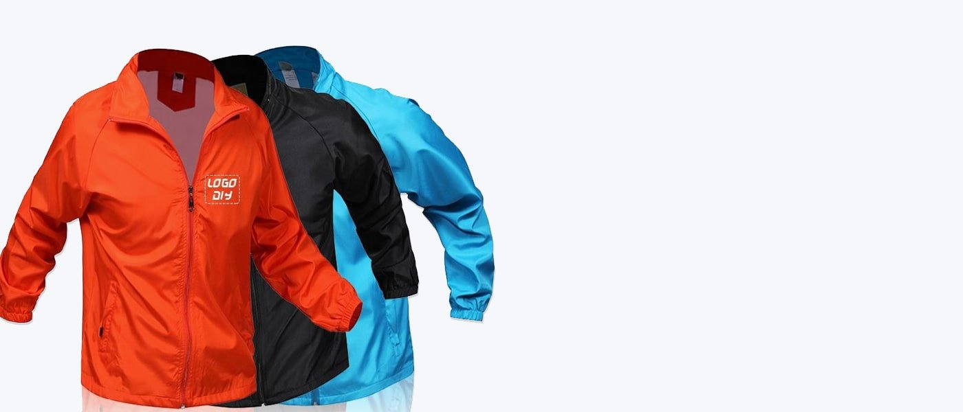 custom windbreaker factory