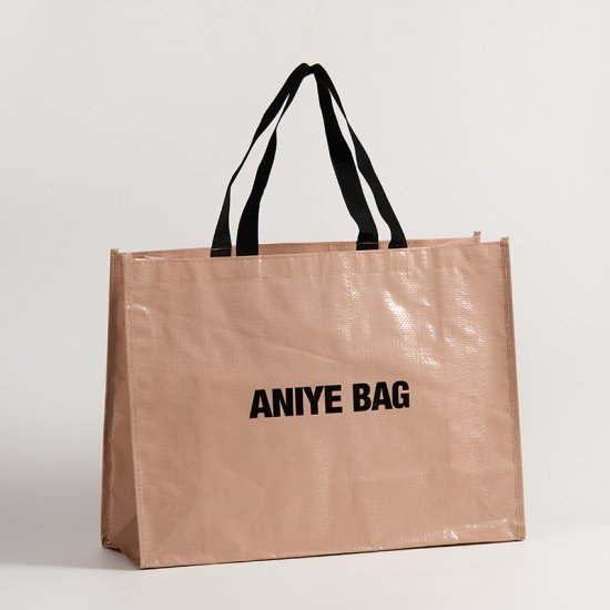 Custom Large-Capacity PP Woven Tote Bag-Low Moq Fast Delivery