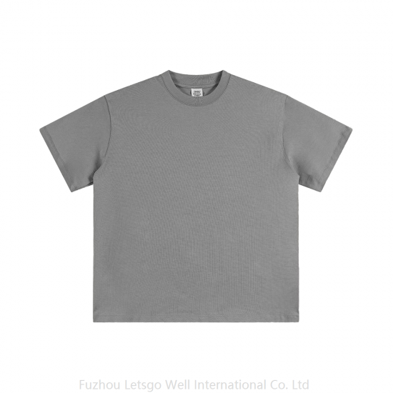 Customized T-shirt made of pure cotton plain weave street wear-Low Moq Fast Delivery