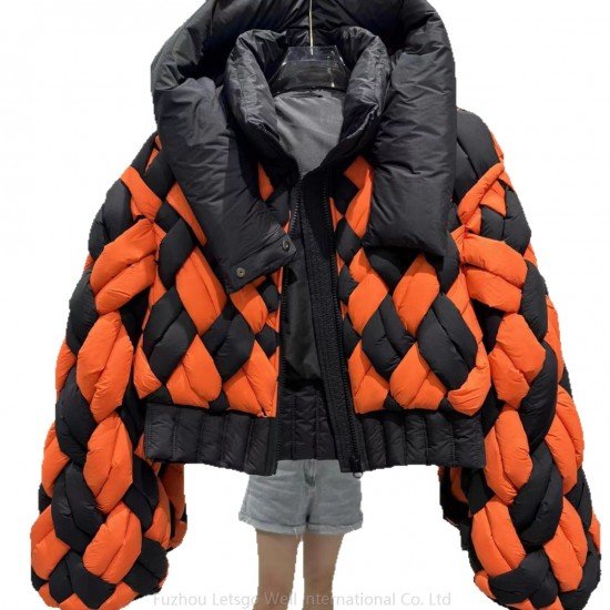 2025 new winter down jacket womens short style jacket-Low Moq Fast Delivery