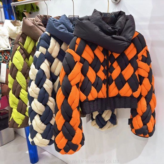 2025 new winter down jacket womens short style jacket-Low Moq Fast Delivery