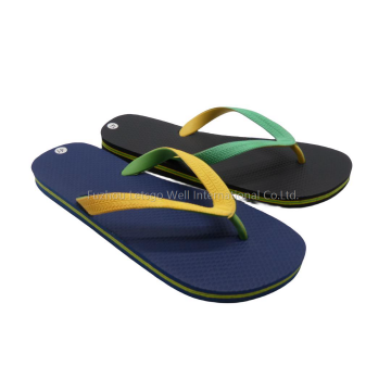 Custom PE PVC Flip Flops Unisex High Quality Anti-Slip with Logo