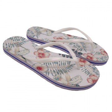 Custom Pattern PE Flip Flops Unisex High Quality Beach Sandals