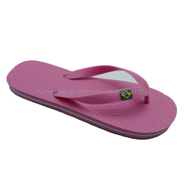 China Manufacturer ODM OEM Competitive Custom Flip Flops Sliders Unisex Beach  PE Flip flop Sandals Slippers PVC flip flops With Custom logo