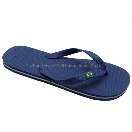 China Manufacturer ODM OEM Competitive Custom Flip Flops Sliders Unisex Beach  PE Flip flop Sandals Slippers PVC flip flops With Custom logo