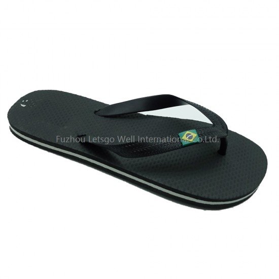 China Manufacturer ODM OEM Competitive Custom Flip Flops Sliders Unisex Beach  PE Flip flop Sandals Slippers PVC flip flops With Custom logo