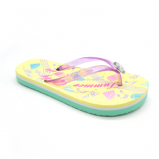 Fish printing kids fashion flip flops Cartoon Design Children Flip Flops Manufacturer China Cartoon Printing Kids Slippers Cheap Wholesale China