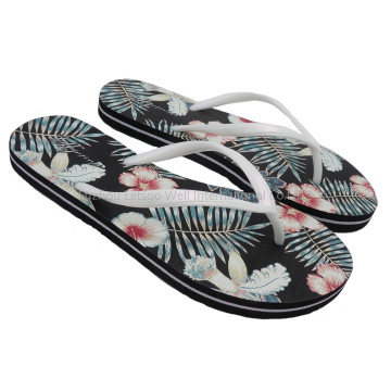 Women and Men Customized Pattern Flip Flops Unisex Beach Flip flop High Quality Sandals Slippers PE flip flops Supplier China