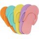 24 Pair Disposable EVA Pedicure Spa Slippers Anti-Slip Foam Flip Flops-Low Moq Fast Delivery