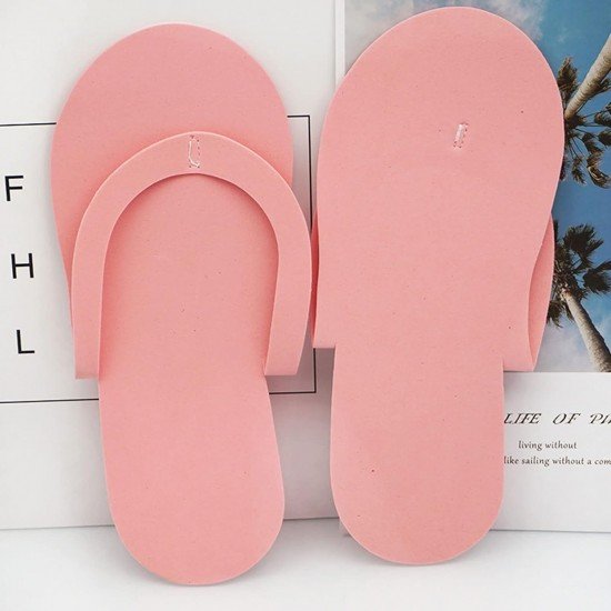 24 Pair Disposable EVA Pedicure Spa Slippers Anti-Slip Foam Flip Flops-Low Moq Fast Delivery