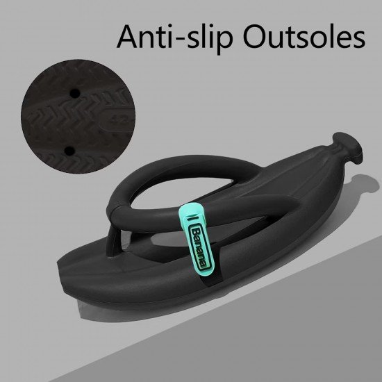 Banana Cloud Slides Flip Flops Unisex Non-Slip Summer Fruit Slippers-Low Moq Fast Delivery