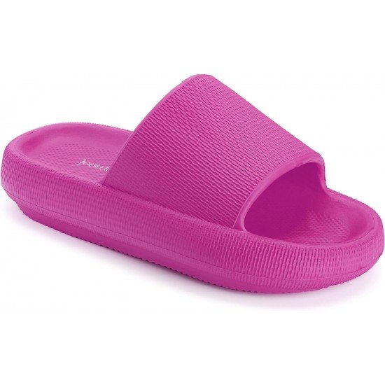 Custom EVA Pillow Slippers Unisex Non-Slip Quick Dry Shower Slides-Low Moq Fast Delivery