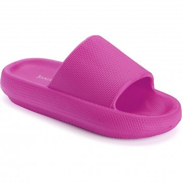 Custom EVA Pillow Slippers Unisex Non-Slip Quick Dry Shower Slides