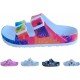 EVA Adjustable Double Buckle Slides Unisex Lightweight Non-Slip Waterproof-Low Moq Fast Delivery