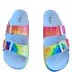 EVA Adjustable Double Buckle Slides Unisex Lightweight Non-Slip Waterproof-Low Moq Fast Delivery