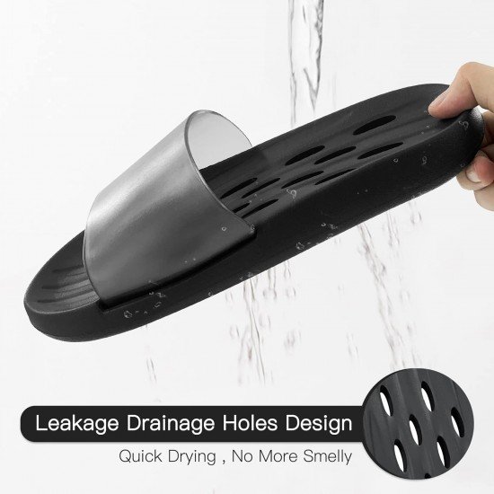 EVA Shower Shoes Unisex Quick Dry Non-Slip Lightweight Open Toe Slides-Low Moq Fast Delivery