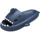 Shark Cloud Slides Unisex Novelty Non-Slip Thick Sole Summer Shower Sandals-Low Moq Fast Delivery