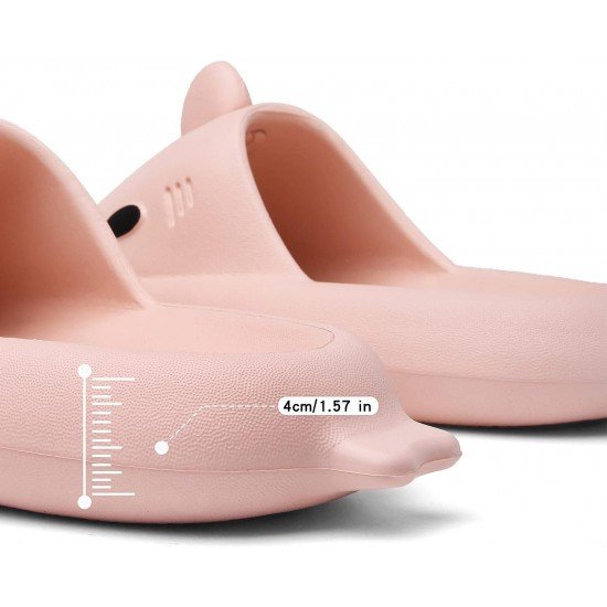 Shark Cloud Slides Unisex Novelty Non-Slip Thick Sole Summer Shower Sandals-Low Moq Fast Delivery