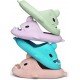 Shark Cloud Slides Unisex Novelty Non-Slip Thick Sole Summer Shower Sandals-Low Moq Fast Delivery