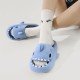 Shark Cloud Slides Unisex Novelty Non-Slip Thick Sole Summer Shower Sandals-Low Moq Fast Delivery
