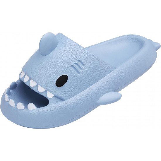Shark Cloud Slides Unisex Novelty Non-Slip Thick Sole Summer Shower Sandals-Low Moq Fast Delivery