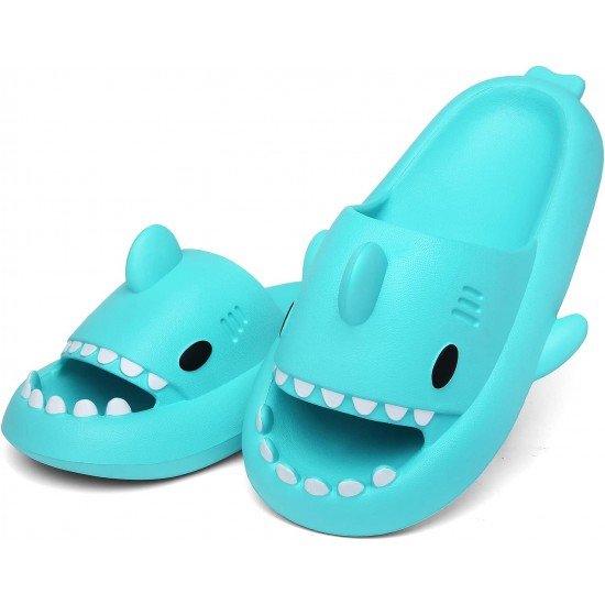 Shark Cloud Slides Unisex Novelty Non-Slip Thick Sole Summer Shower Sandals-Low Moq Fast Delivery