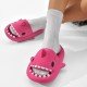 Shark Cloud Slides Unisex Novelty Non-Slip Thick Sole Summer Shower Sandals-Low Moq Fast Delivery