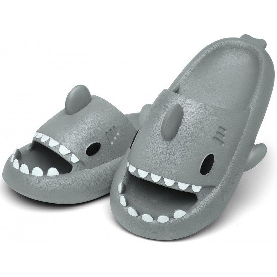 Shark Cloud Slides Unisex Novelty Non-Slip Thick Sole Summer Shower Sandals-Low Moq Fast Delivery