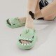 Shark Cloud Slides Unisex Novelty Non-Slip Thick Sole Summer Shower Sandals-Low Moq Fast Delivery