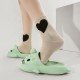 Shark Cloud Slides Unisex Novelty Non-Slip Thick Sole Summer Shower Sandals-Low Moq Fast Delivery