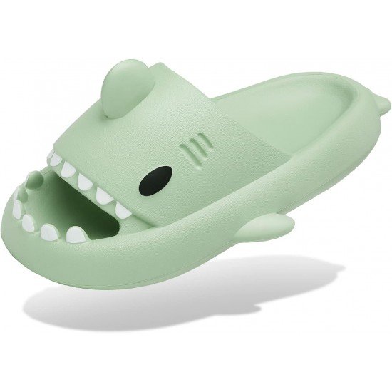 Shark Cloud Slides Unisex Novelty Non-Slip Thick Sole Summer Shower Sandals-Low Moq Fast Delivery