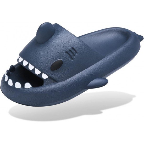 Shark Cloud Slides Unisex Novelty Non-Slip Thick Sole Summer Shower Sandals-Low Moq Fast Delivery