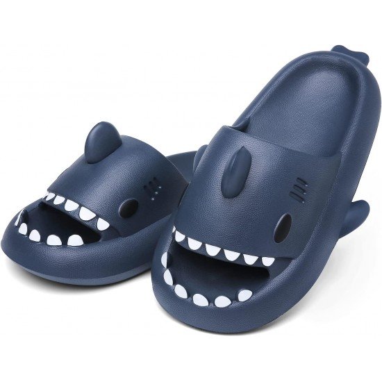 Shark Cloud Slides Unisex Novelty Non-Slip Thick Sole Summer Shower Sandals-Low Moq Fast Delivery