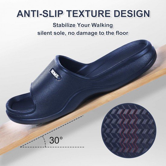 Soft Pillow Shower Slides Unisex Lightweight Non-Slip Bathroom Sandals-Low Moq Fast Delivery