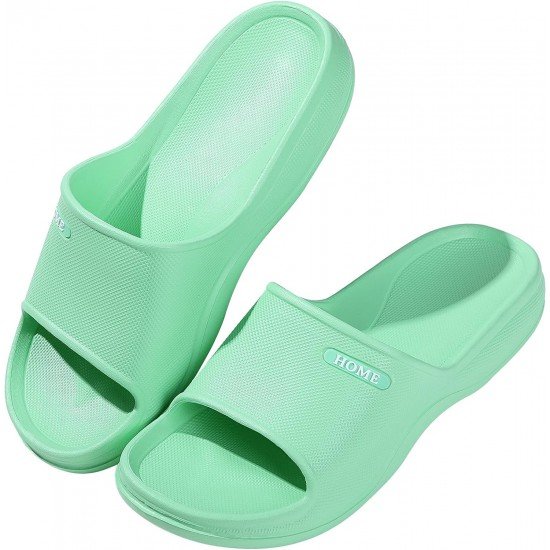 Soft Pillow Shower Slides Unisex Lightweight Non-Slip Bathroom Sandals-Low Moq Fast Delivery