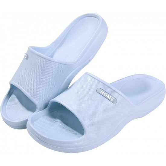Soft Pillow Shower Slides Unisex Lightweight Non-Slip Bathroom Sandals-Low Moq Fast Delivery