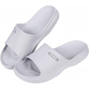Soft Pillow Shower Slides Unisex Lightweight Non-Slip Bathroom Sandals