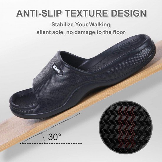 Soft Pillow Shower Slides Unisex Lightweight Non-Slip Bathroom Sandals-Low Moq Fast Delivery