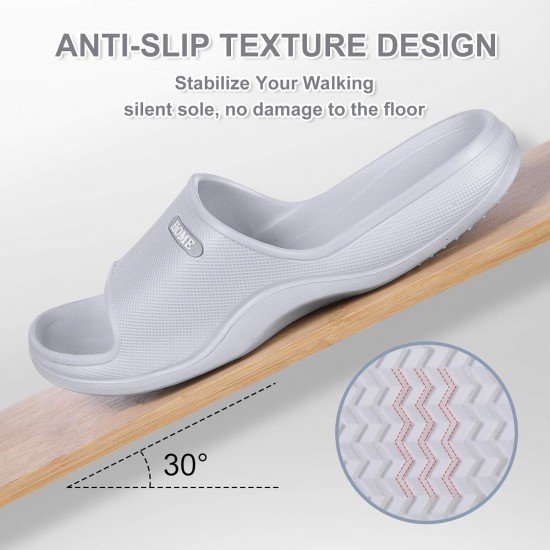 Soft Pillow Shower Slides Unisex Lightweight Non-Slip Bathroom Sandals-Low Moq Fast Delivery