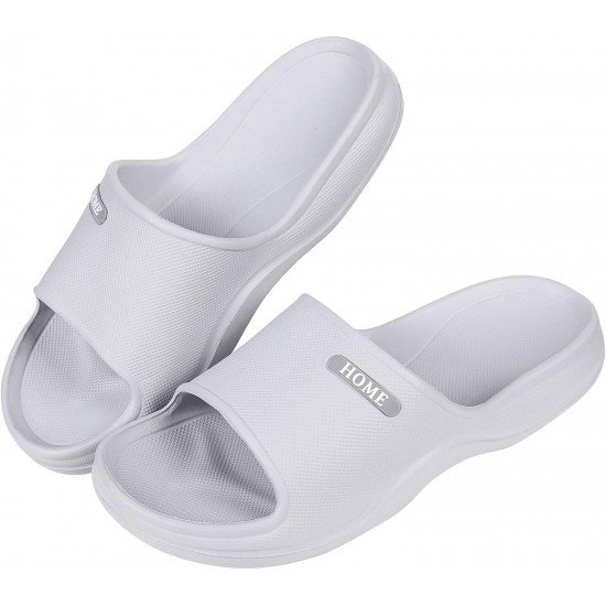 Soft Pillow Shower Slides Unisex Lightweight Non-Slip Bathroom Sandals-Low Moq Fast Delivery