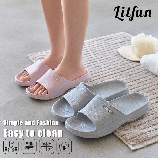 Soft Pillow Shower Slides Unisex Lightweight Non-Slip Bathroom Sandals-Low Moq Fast Delivery