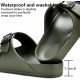 Temi Mens EVA Slides Adjustable Double Buckle Lightweight Waterproof-Low Moq Fast Delivery