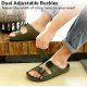 Temi Mens EVA Slides Adjustable Double Buckle Lightweight Waterproof-Low Moq Fast Delivery