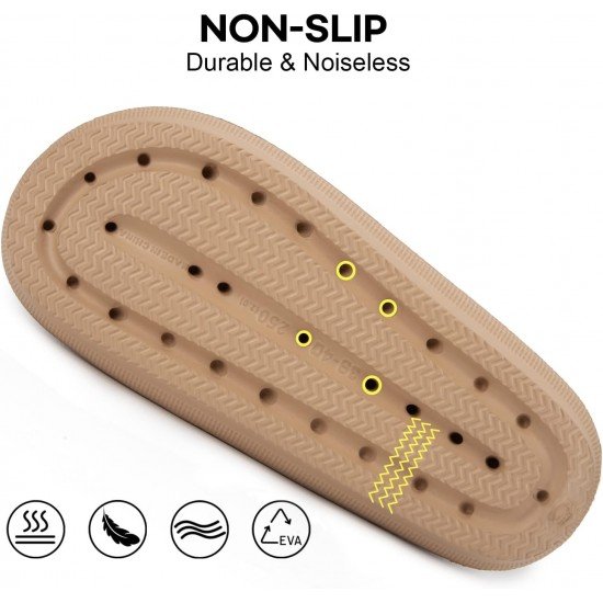 Ultralight EVA Cloud Pillow Slides Unisex Adjustable Double Buckle-Low Moq Fast Delivery