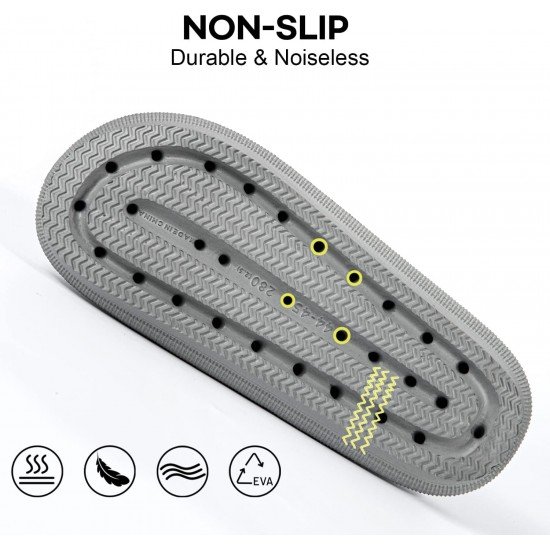 Ultralight EVA Cloud Pillow Slides Unisex Adjustable Double Buckle-Low Moq Fast Delivery