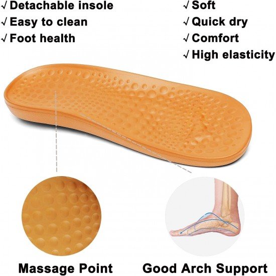VZQ Unisex Arch Support Clogs Plantar Fasciitis Cushion Insoles-Low Moq Fast Delivery