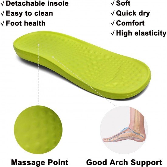 VZQ Unisex Arch Support Clogs Plantar Fasciitis Cushion Insoles-Low Moq Fast Delivery