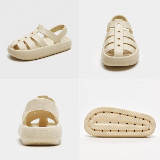 Womens EVA Roman Cloud Slides Soft Thick Sole Non-Slip Summer Sandals-Low Moq Fast Delivery