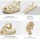 Womens EVA Roman Cloud Slides Soft Thick Sole Non-Slip Summer Sandals-Low Moq Fast Delivery