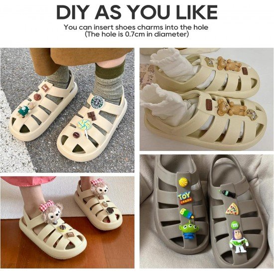 Womens EVA Roman Cloud Slides Soft Thick Sole Non-Slip Summer Sandals-Low Moq Fast Delivery